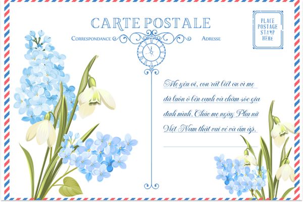 Lời chúc xinh xắn này có thể được in ra và gửi kèm thoe một bó hoa hồng 20/10 ý nghĩa