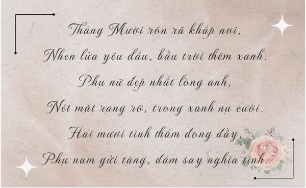 Gửi người yêu vài dòng thơ ngắn, yêu thương gửi tặng thương yêu