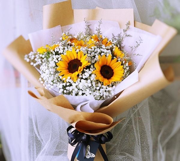 Bó hoa hướng dương tặng giáo viên nhân ngày 20/11