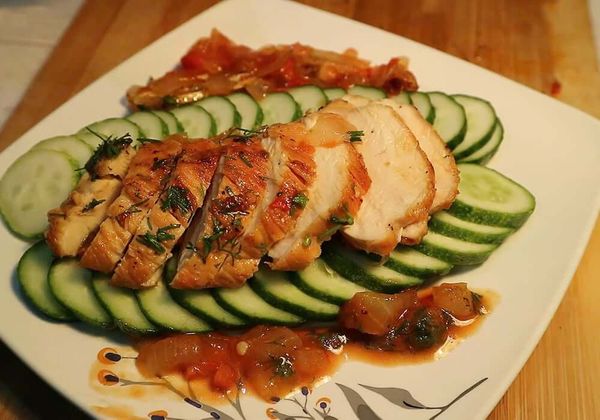 Chế biến ức gà làm gì ngon với sữa tươi Mlekovita