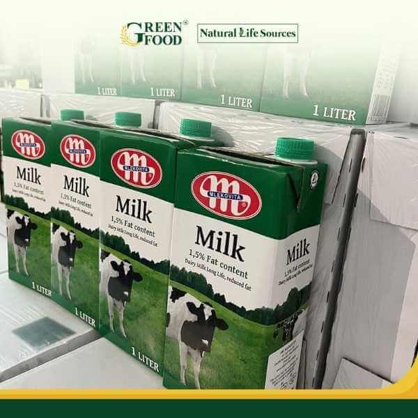 Sua tuoi Mlekovita chinh hang Green Food