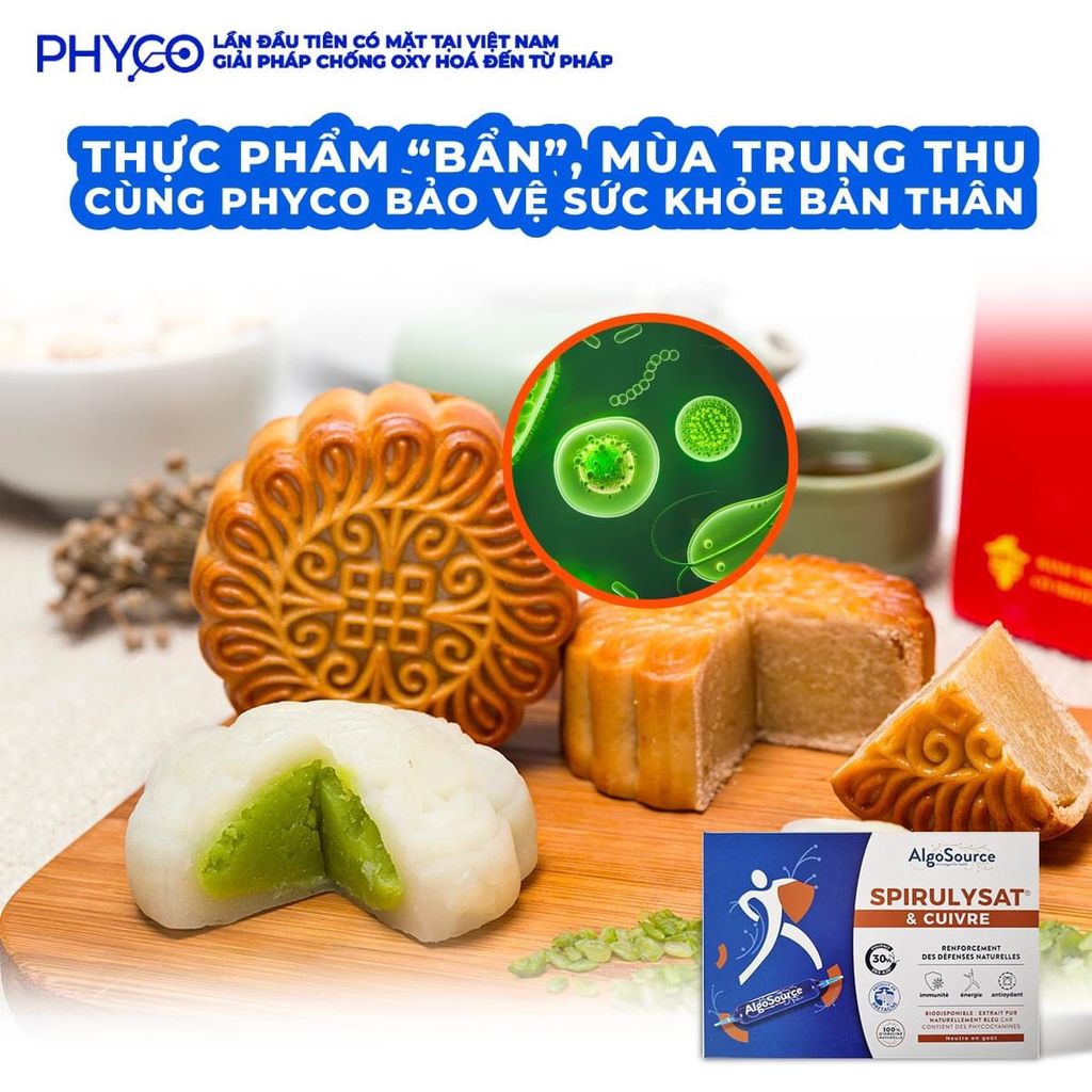 THỰC PHẨM “BẨN”, MÙA TRUNG THU CÙNG PHYCO BẢO VỆ SỨC KHỎE BẢN THÂN