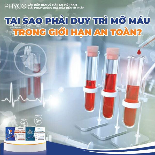 TẠI SAO PHẢI DUY TRÌ MỠ MÁU TRONG GIỚI HẠN AN TOÀN?