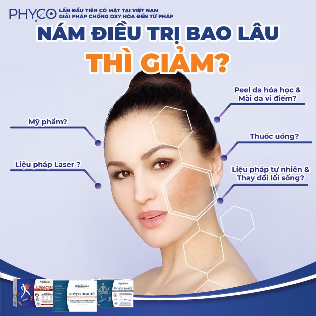 NÁM ĐIỀU TRỊ BAO LÂU THÌ GIẢM?