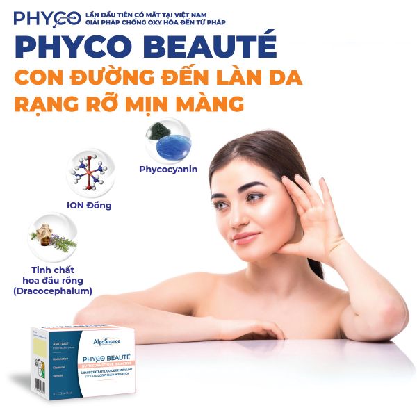 PHYCO BEAUTÉ CON ĐƯỜNG ĐẾN LÀN DA RẠNG RỠ MỊN MÀNG