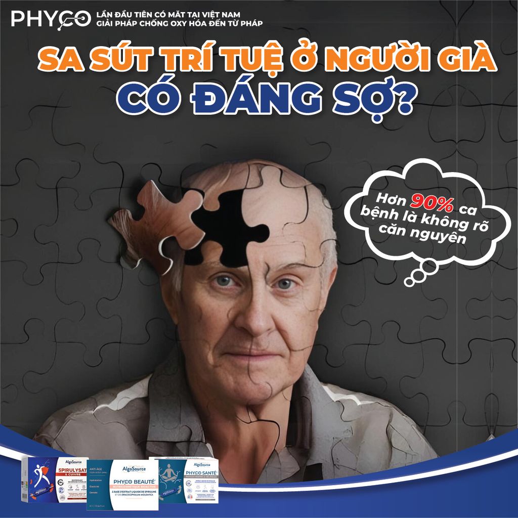 SA SÚT TRÍ TUỆ Ở NGƯỜI GIÀ CÓ ĐÁNG SỢ?