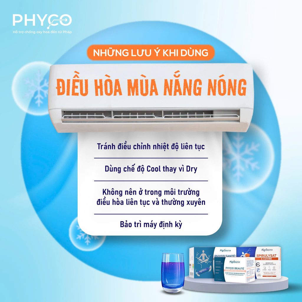 ❗ Những lưu ý khi dùng điều hòa mùa nắng nóng