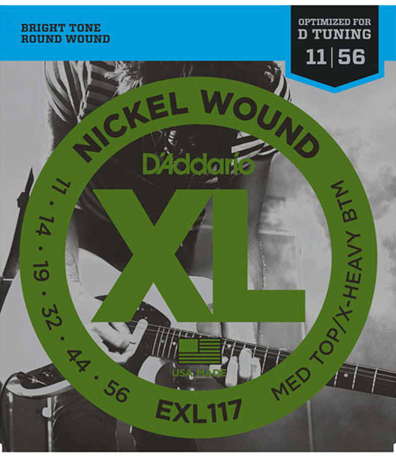 Dây Đàn Guitar Điện D'Addario EXL117 Nickel Wound
