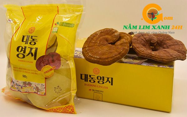 Hình ảnh sản phẩm Nấm linh chi Imsil Deadong Hàn Quốc Hộp 1kg tại Namlimxanh24h.com