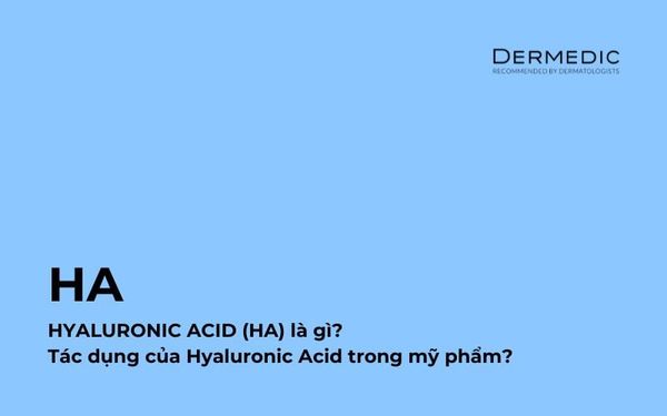 HYALURONIC ACID LÀ GÌ? TÁC DỤNG CỦA HYALURONIC ACID TRONG MỸ PHẨM