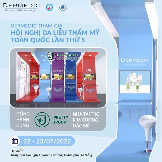 DERMEDIC ĐỒNG HÀNH CÙNG HỘI NGHỊ DA LIỄU THẨM MỸ TOÀN QUỐC LẦN V 2022