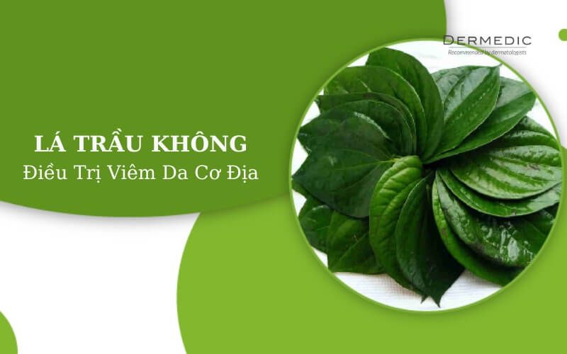 Giải đáp: Lá trầu không chữa viêm da cơ địa có thật sự hiệu quả?