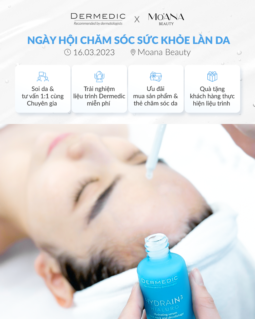 RECAP| NGÀY HỘI SỨC KHỎE LÀN DA DERMEDIC x MOANA BEAUTY