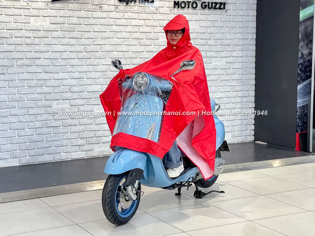 Áo Mưa Vespa chính hãng tại FMG Mobility | Motoplex Hanoi