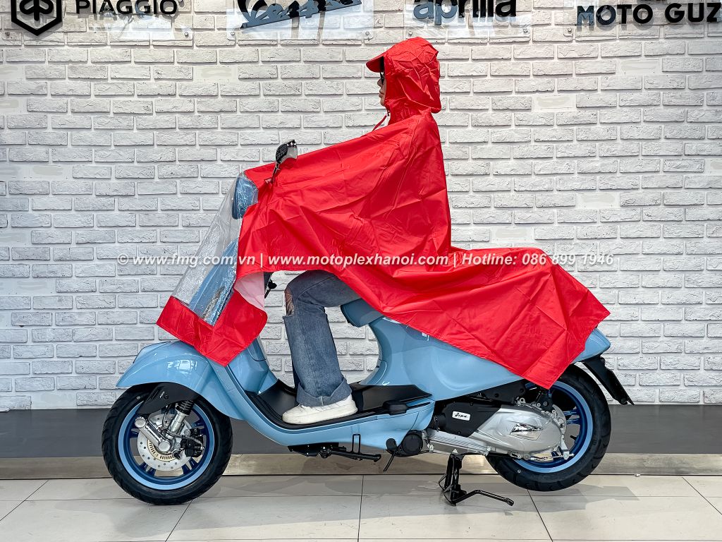 Áo Mưa Vespa chính hãng tại FMG Mobility | Motoplex Hanoi
