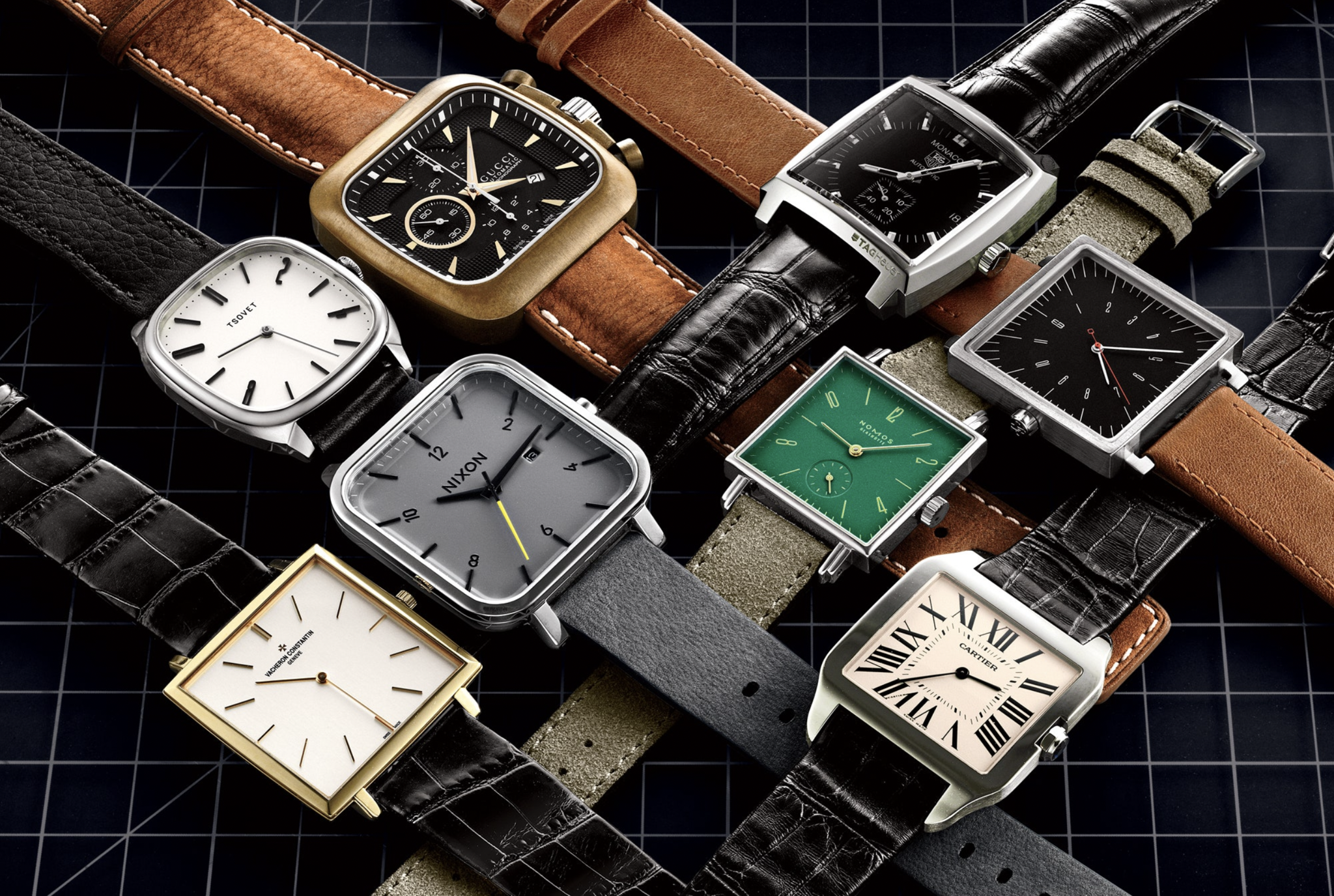 Top 4 mẫu đồng hồ cao cấp mặt vuông được yêu thích nhất mọi thời đại Hinh anh 1: Top 4 mau dong ho cao cap mat vuong duoc yeu thich nhat moi thoi dai