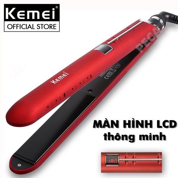 Máy duỗi tóc Kemei KM-2205 điều chỉnh 21 mức nhiệt độ