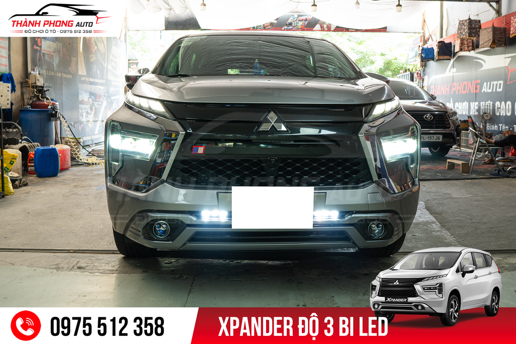 Xpander độ 3 bi