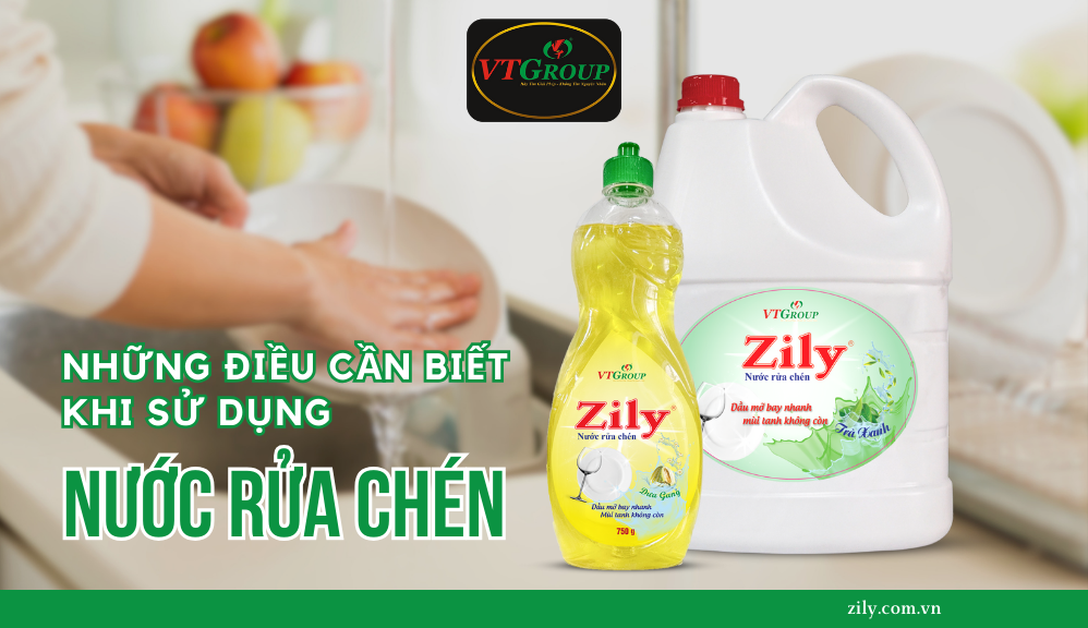 Những Điều Cần Biết Khi Sử Dụng Nước Rửa Chén
