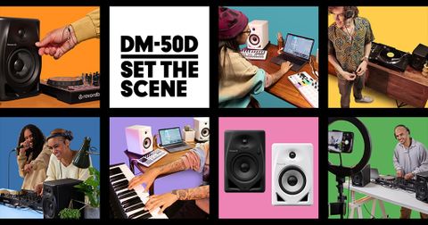 DM-50D easy-to-use 5-inch desktop monitor system