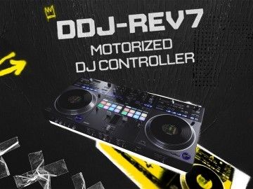 DDJ-REV7 SCRATCH-STYLE 2-CHANNEL PROFESSIONAL DJ CONTROLLER FOR SERATO DJ PRO