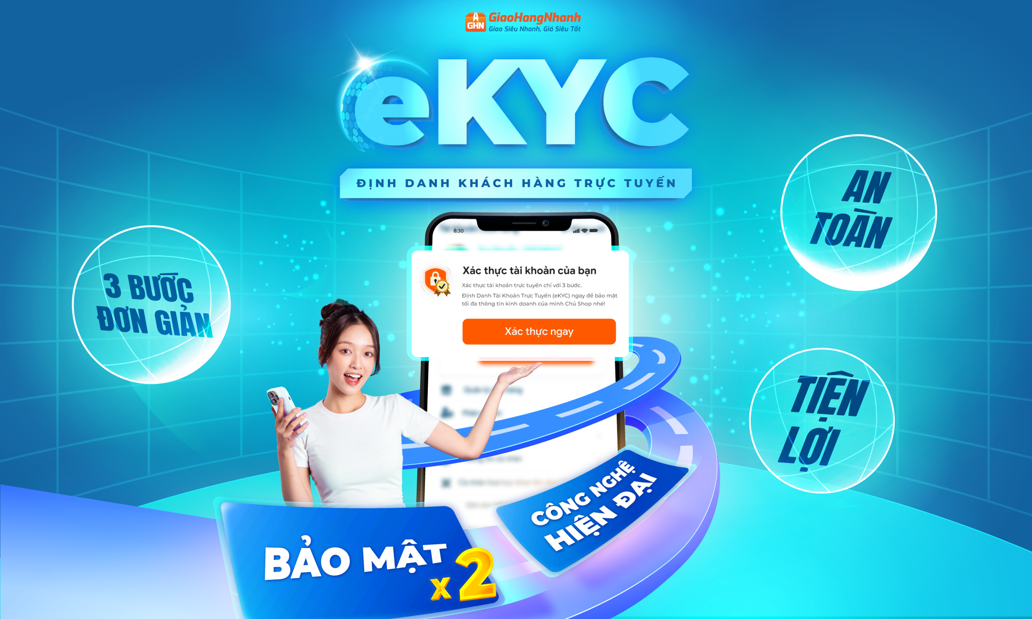 ĐỊNH DANH TÀI KHOẢN TRỰC TUYẾN (eKYC) - TÍNH NĂNG BẢO MẬT TỐI ƯU ĐÃ CÓ ...