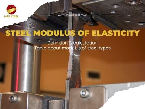 Steel modulus of elasticity - Definition and why is it important