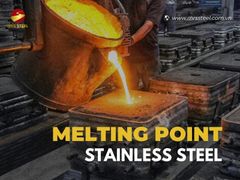 Why is stainless steel melting point important for its mechanical properties