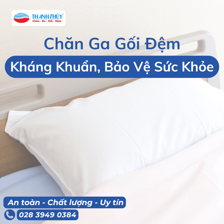 Giải Pháp Chăn Ga Gối Nệm Kháng Khuẩn, Chống Dị Ứng Cho Bệnh Viện, Đảm Bảo An Toàn Cho Bệnh Nhân.