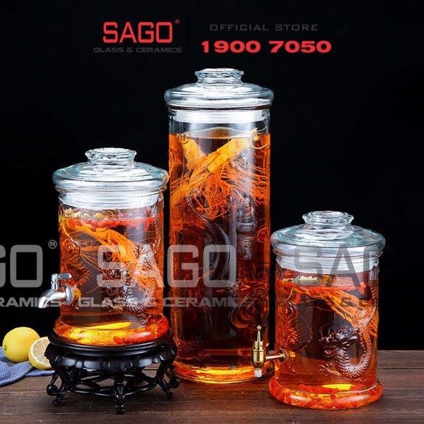 Gợi ý một số mẫu bình ngâm rượu đinh lăng đẹp