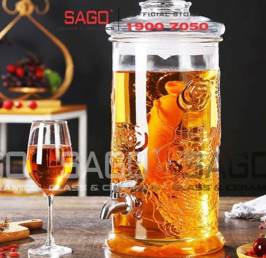 Bình rượu thủy tinh - Đẳng cấp và sang trọng cho không gian sống