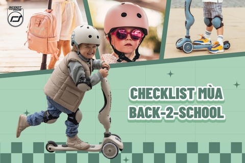 Bộ sưu tập Back-to-School cùng Scoot and Ride