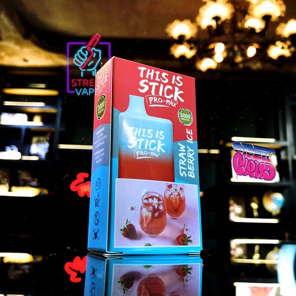 This Is Stick Pro Max Disposable Pod Strawberry Ice