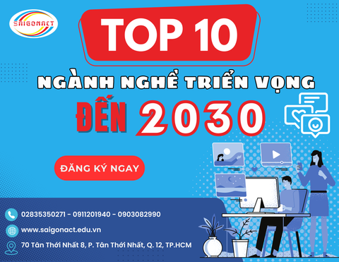 TOP 10 NGÀNH NGHỀ CÓ TRIỂN VỌNG TƯƠNG LAI ĐẾN NĂM 2023