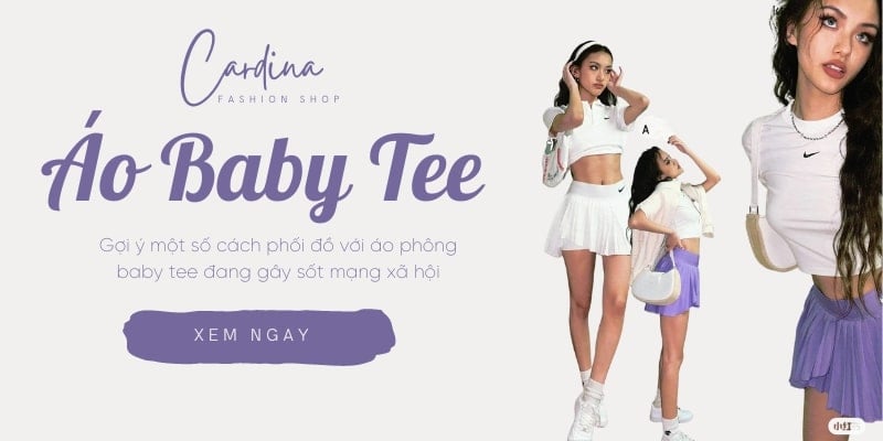 Áo Baby Tee Là Gì Xem Ngay Các Cách Phối đồ Cùng áo Phông Baby Tee