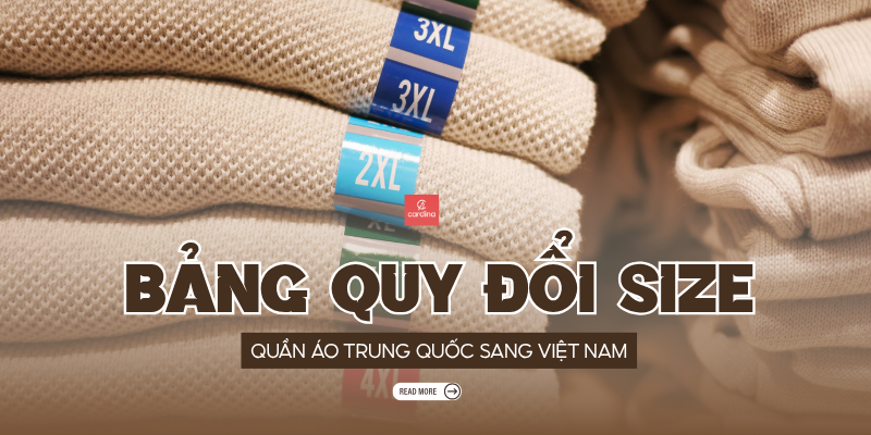 Bảng quy đổi size quần áo Trung Quốc sang Việt Nam cập nhật mới nhất 2025