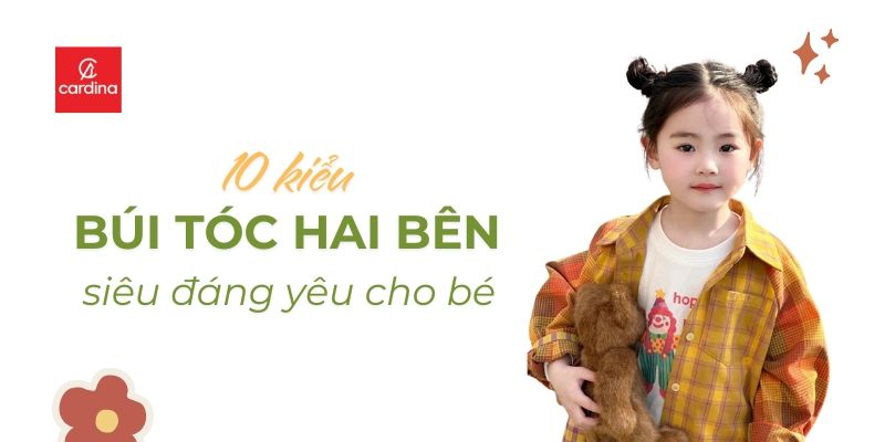 Gây Thương Nhớ Với Top 10 Kiểu Búi Tóc 2 Bên Cho Bé Siêu Đáng Yêu