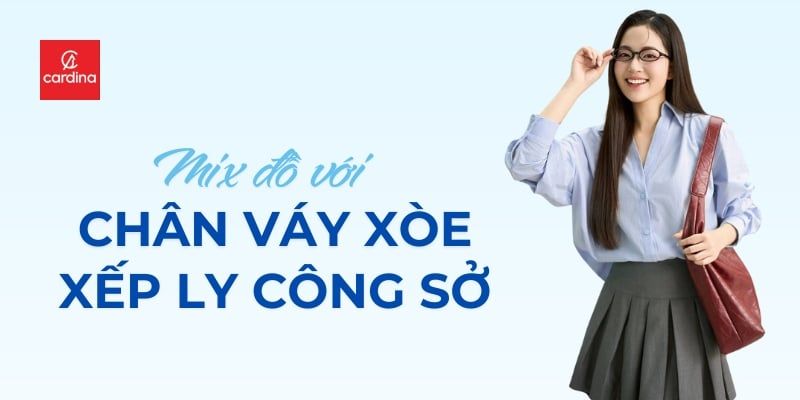 12+ Cách Mix Đồ Với Chân Váy Xòe Xếp Ly Công Sở Cực Xinh Và Thanh Lịch
