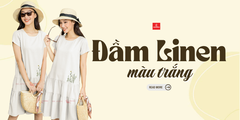 Cập nhật ngay các mẫu đầm linen trắng đẹp mê ly, nàng mặc là auto xinh!