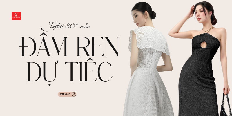Toplist các mẫu đầm ren dự tiệc sang chảnh, đầy cuốn hút dành cho nàng