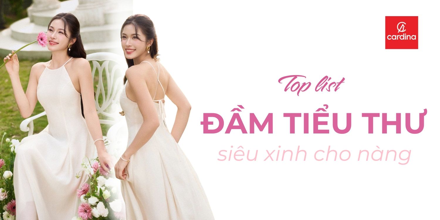 Tổng hợp những mẫu đầm tiểu thư sang chảnh, xinh đẹp cho nàng