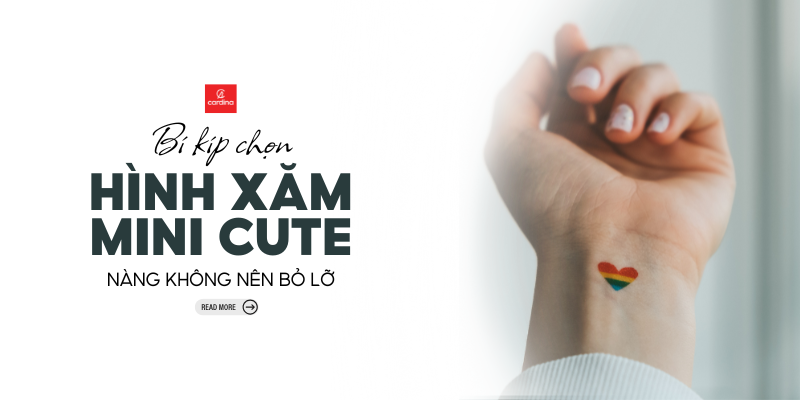 Tổng Hợp Những Hình Xăm Mini Cute Cho Nữ - Nét Duyên Thầm Cho Phái Đẹp