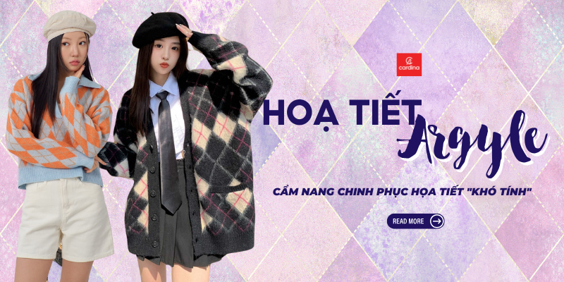 Muôn kiểu mix-match với Hoạ tiết Argyle: Cẩm nang