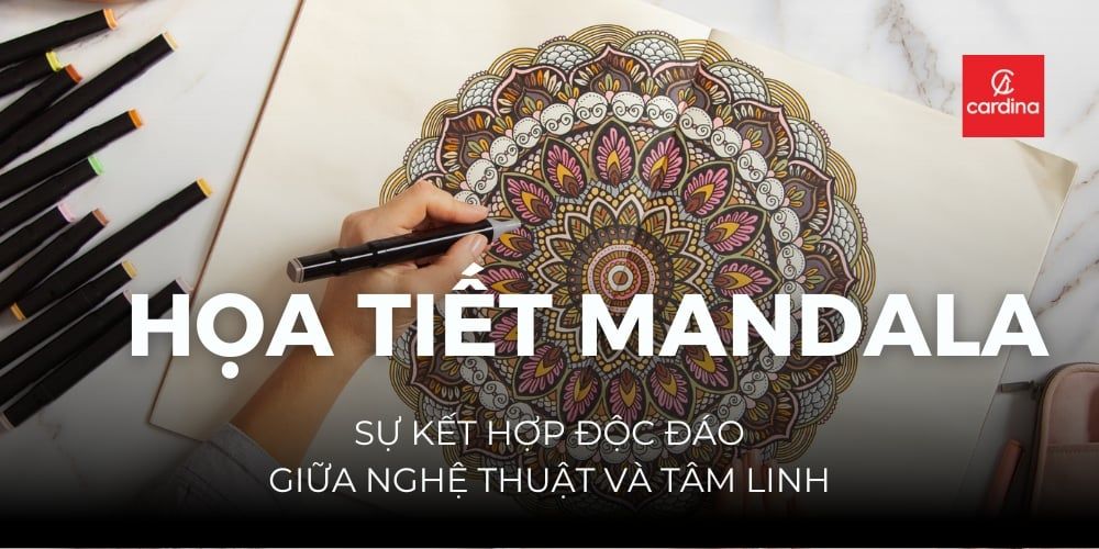 Tìm Hiểu Họa Tiết Mandala: Sự Kết Hợp Độc Đáo Giữa Nghệ Thuật và Tâm Linh