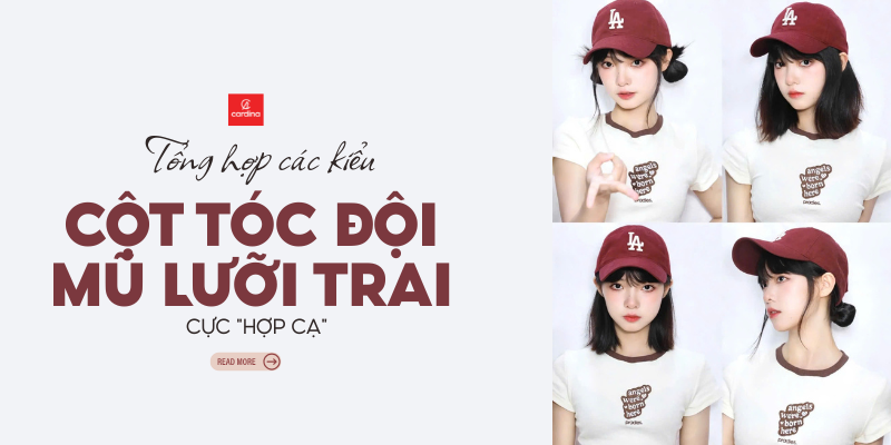 Tổng hợp các cách buộc tóc khi đội mũ lưỡi trai cực xinh cho nàng