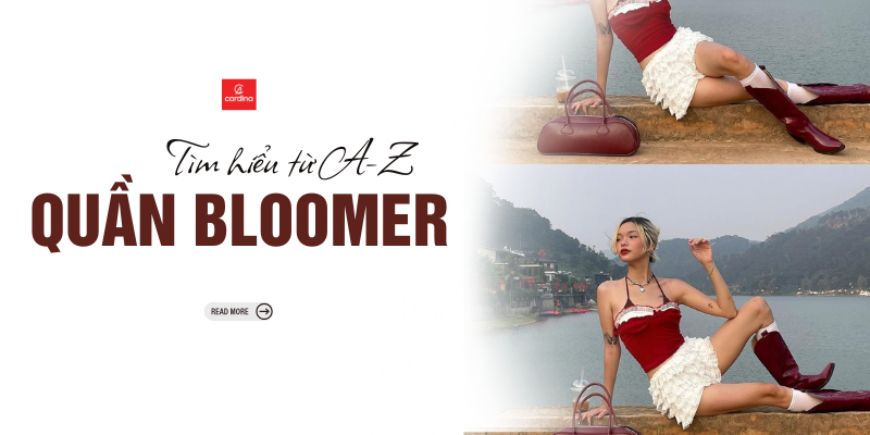 Quần Bloomer là gì? Bí quyết phối đồ cùng quần bloomer chuẩn fashionista