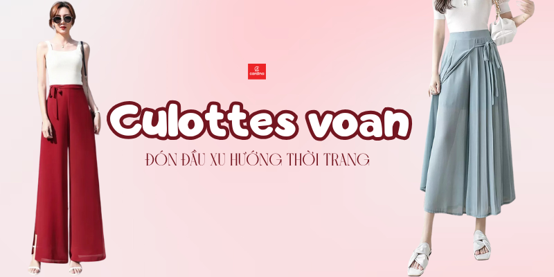 Gợi Ý Những Mẫu Quần Culottes Voan Hot Hit Nhất 2025: Đón Đầu Xu Hướng Thời Trang