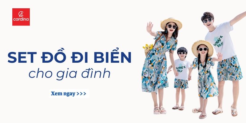 8 Set Đồ Đi Biển Cho Gia Đình Giúp Gắn Kết Yêu Thương Và Lưu Giữ Khoảnh Khắc Hè 2025