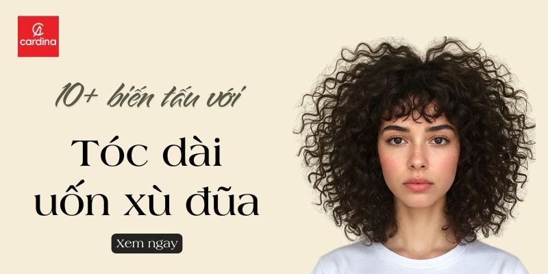 Tóc Dài Uốn Xù Đũa: 10+ Biến Tấu Chất Phát Ngất Cho Nàng Cá Tính