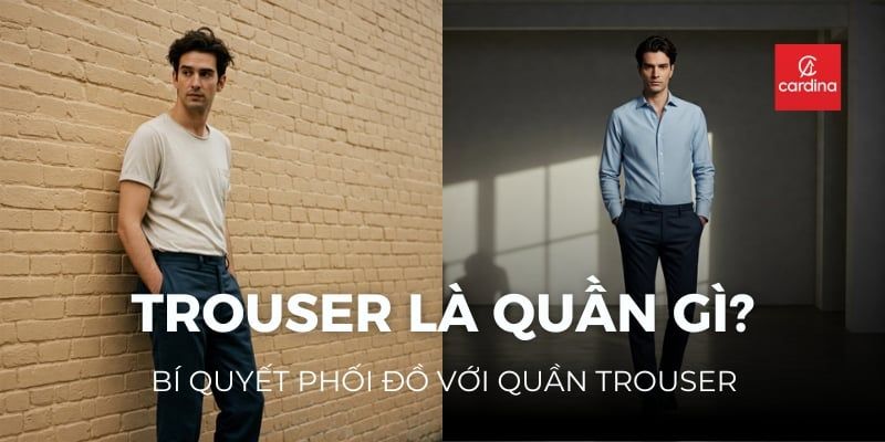Trouser Là Quần Gì? Bí Quyết Phối Đồ Với Quần Trouser